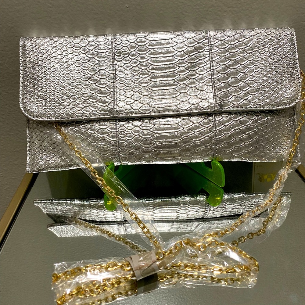 Silver Clutch